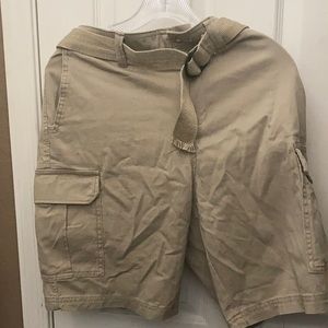 FINAL MARKDOWN George belted cargo shorts 34